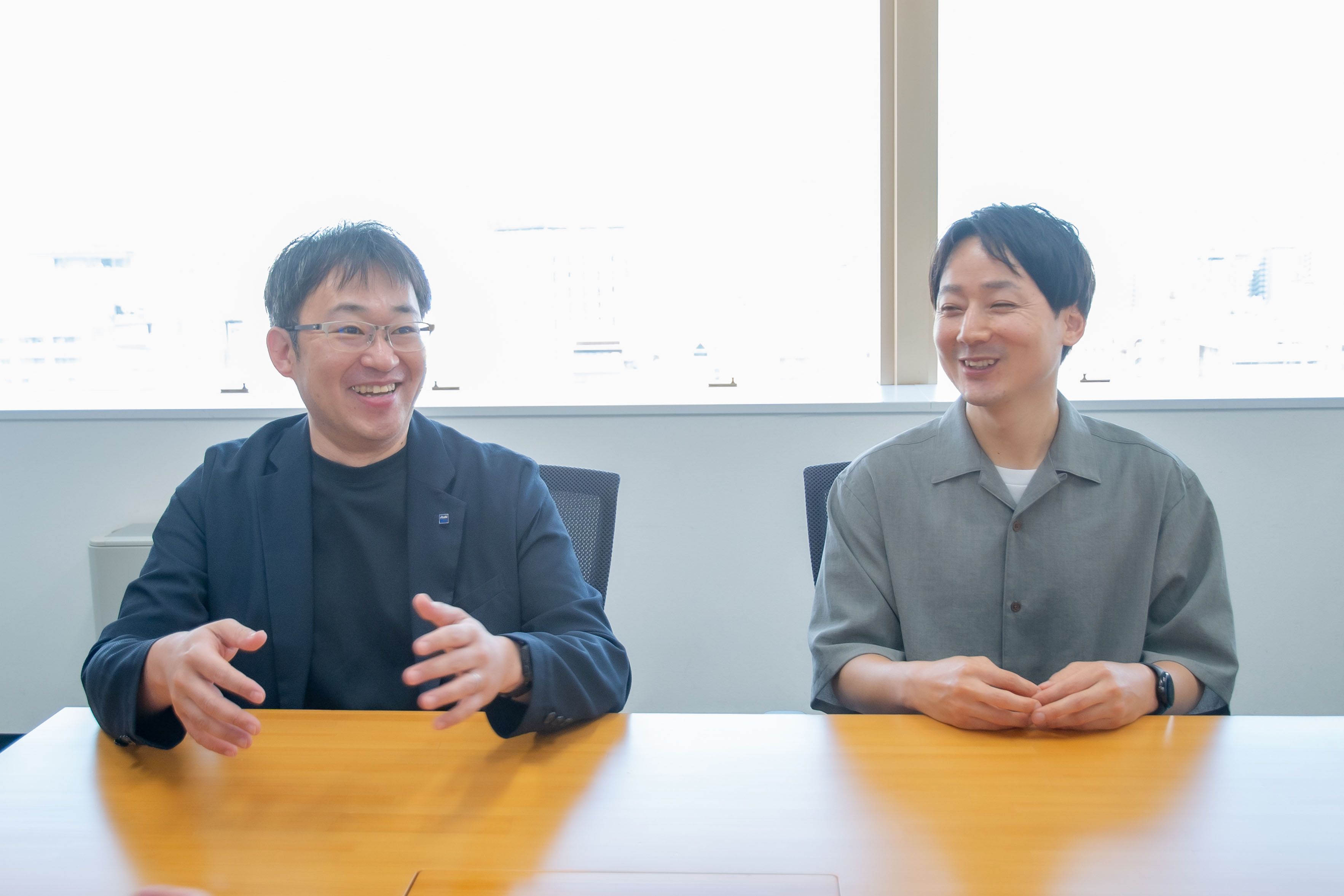 右からアサヒ飲料 永瀬様、野中様